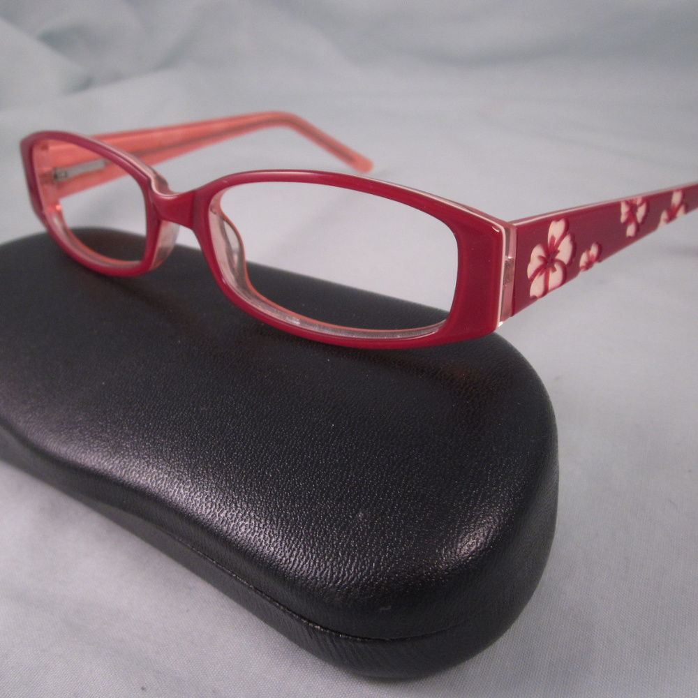 JENNIFER LOPEZ Rx Eyeglasses JLO Hawaiian Hibiscus - Picture 1 of 8